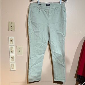 NYDJ Mint Green Pants Margot girlfriend